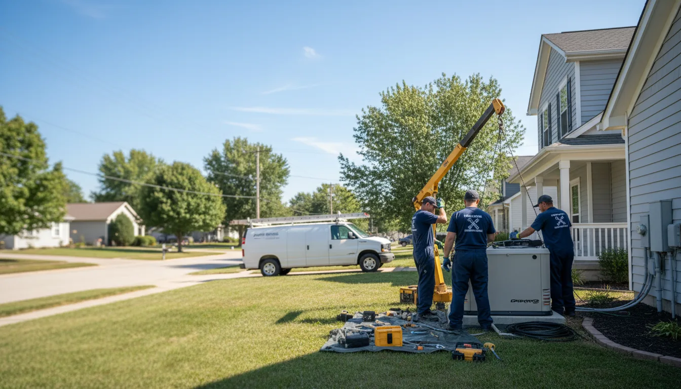 Generator Installation in Bone Gap, IL near me